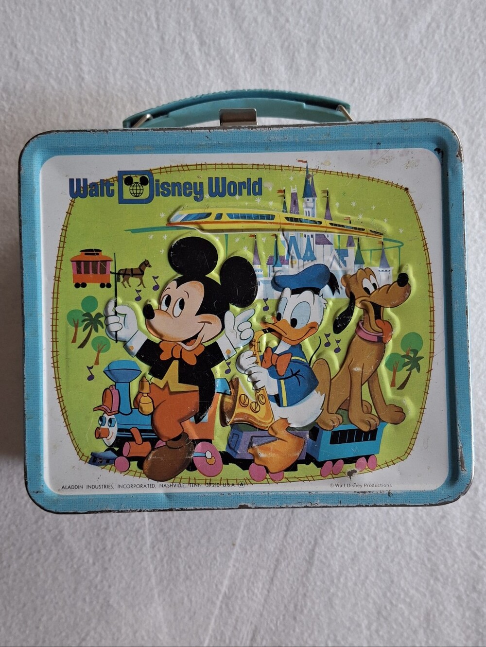 Vintage Walt Disney World Metal Lunch Box